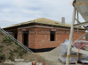 Bungalow 104 Walmdach Rohbau